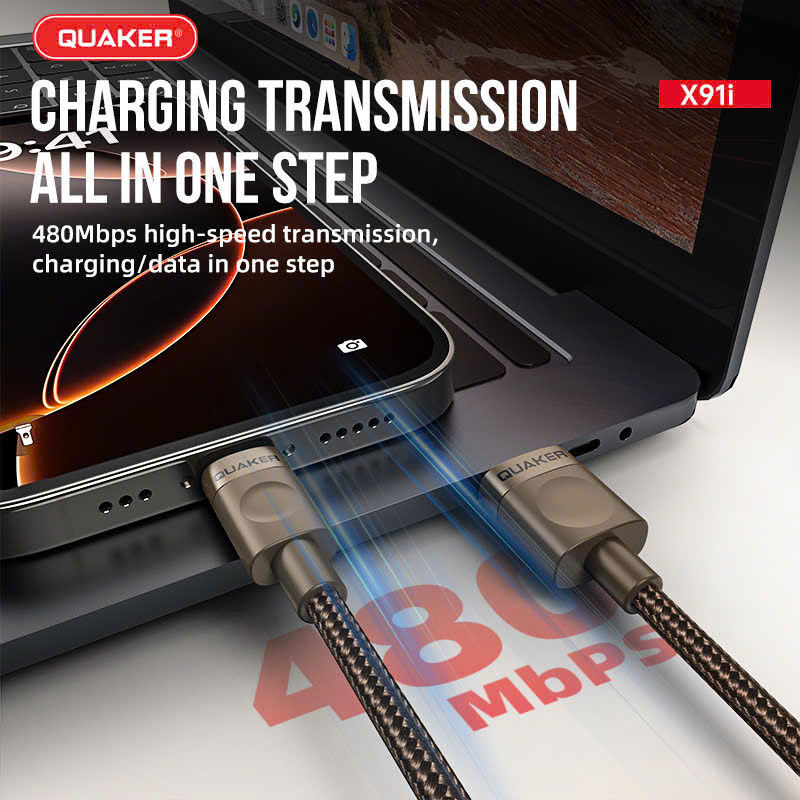 Cáp sạc Quaker X91i
