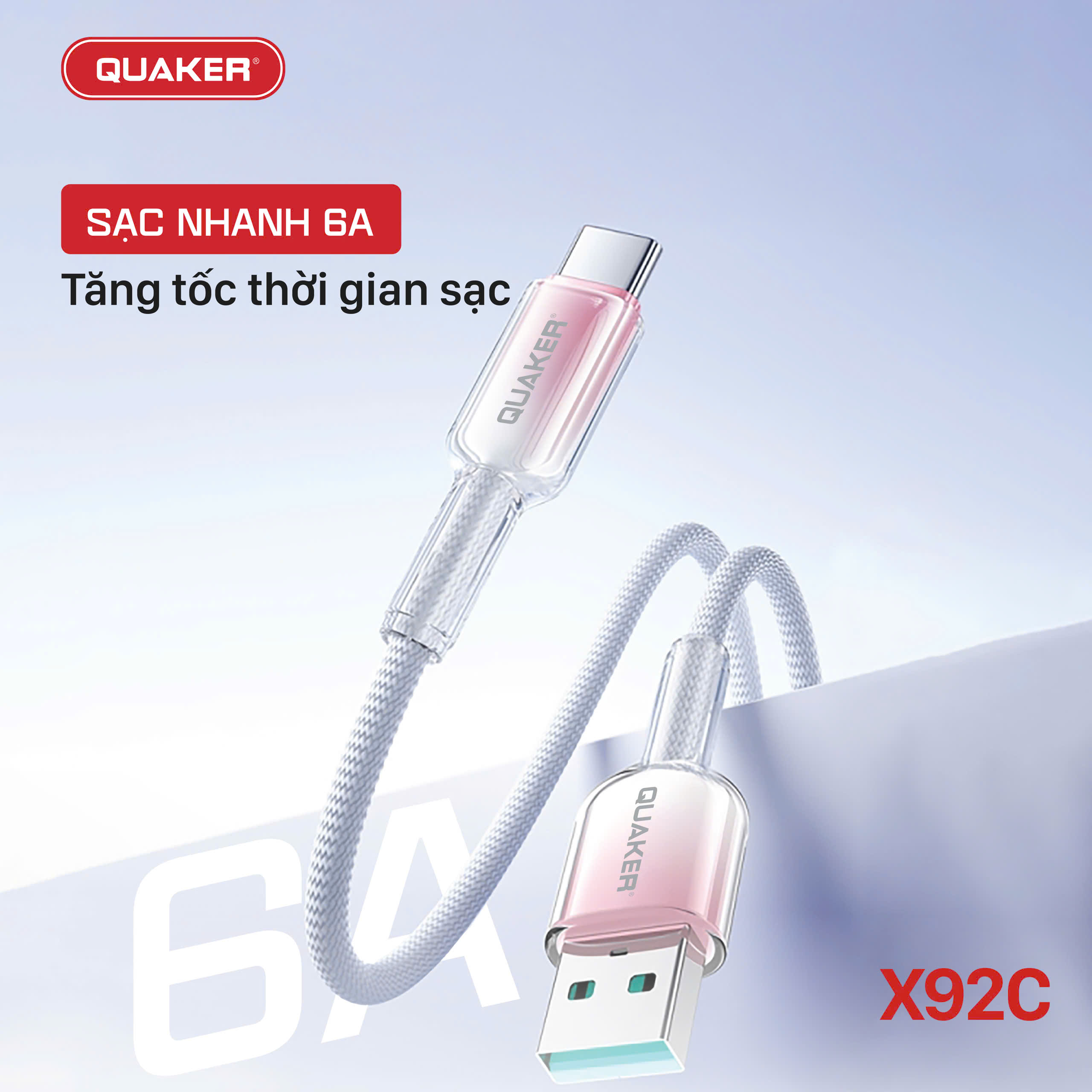 Cáp sạc Quaker X92
