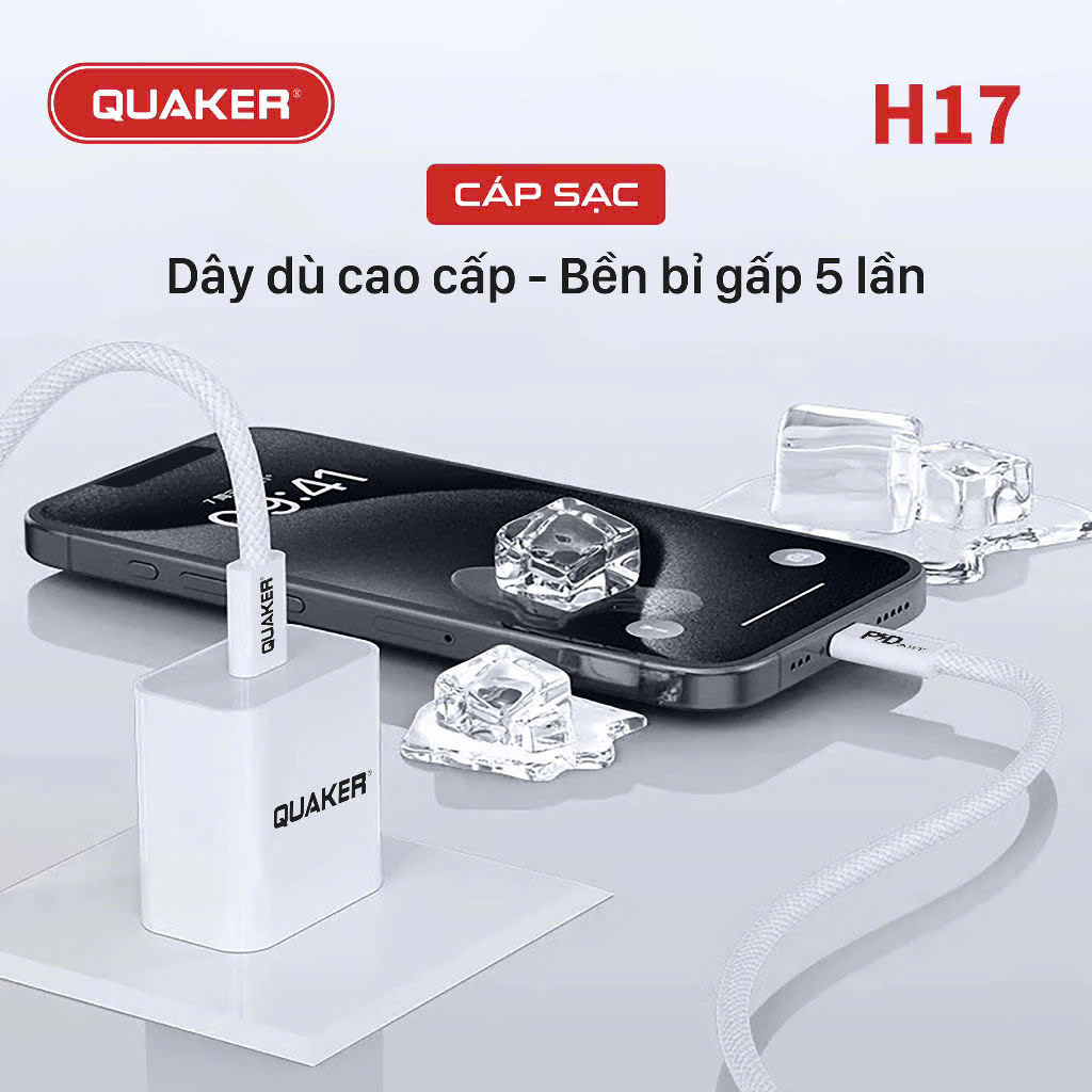 Củ sạc Quaker H17