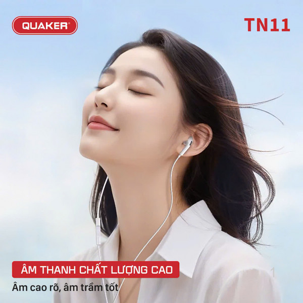 Tai Nghe Có Dây Cao Cấp Quaker TN11 Lightning