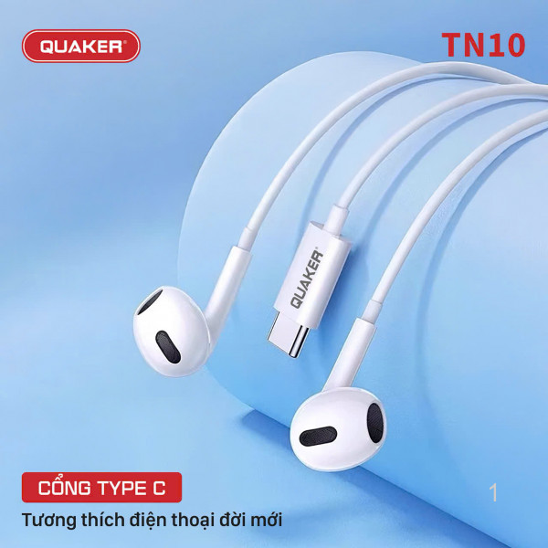 Tai Nghe Có Dây Cao Cấp Quaker TN110 Type-C