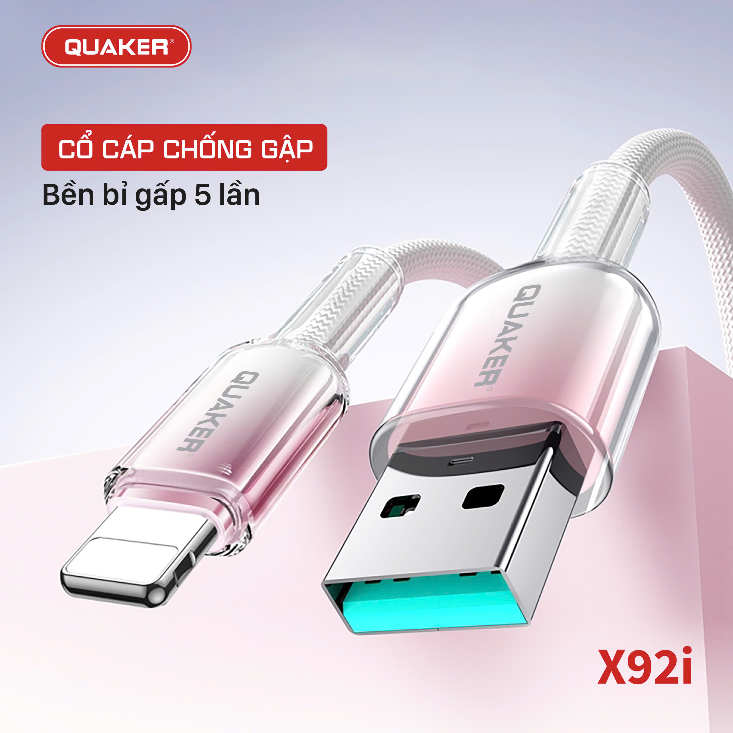 Cáp sạc Quaker X92