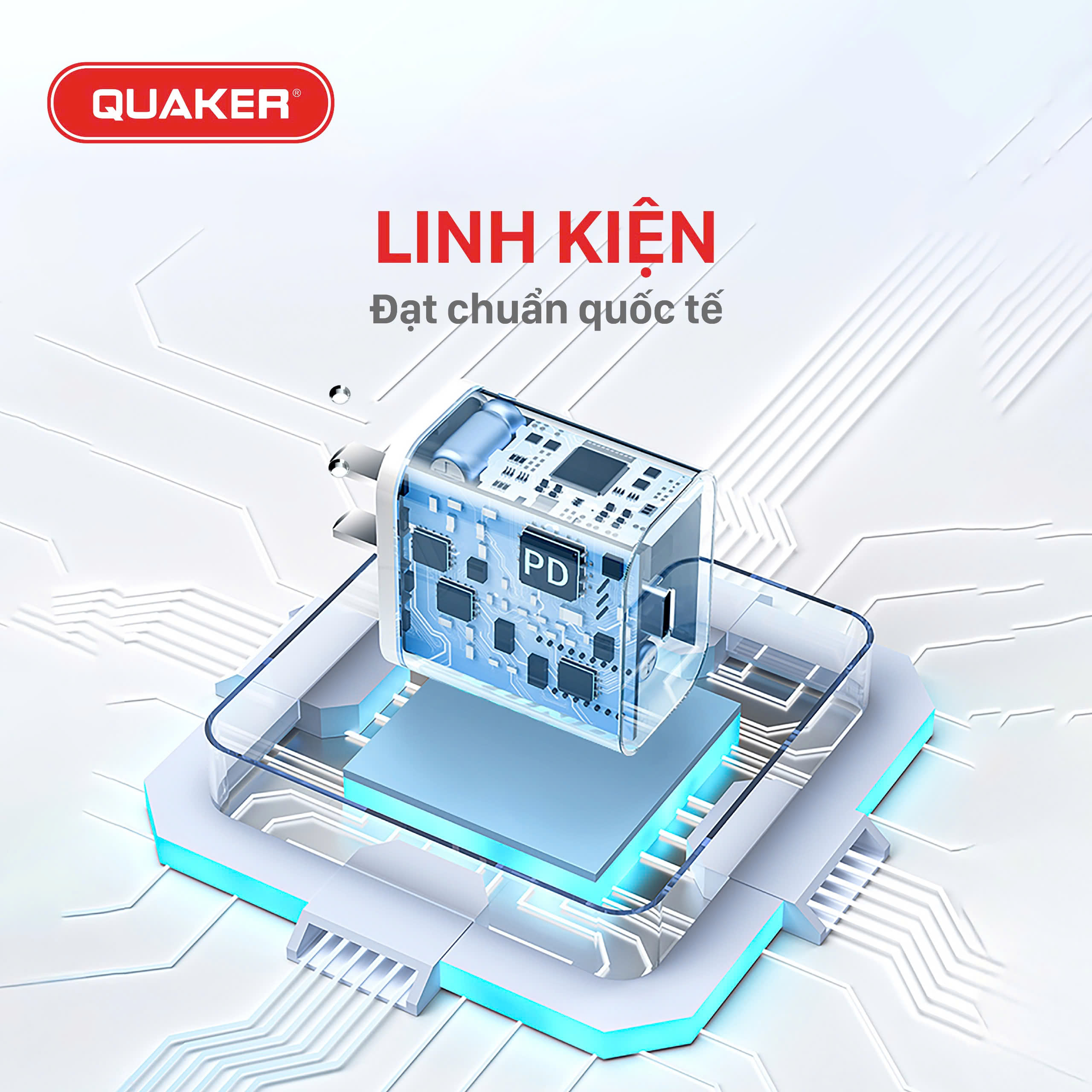Củ sạc Quaker H06