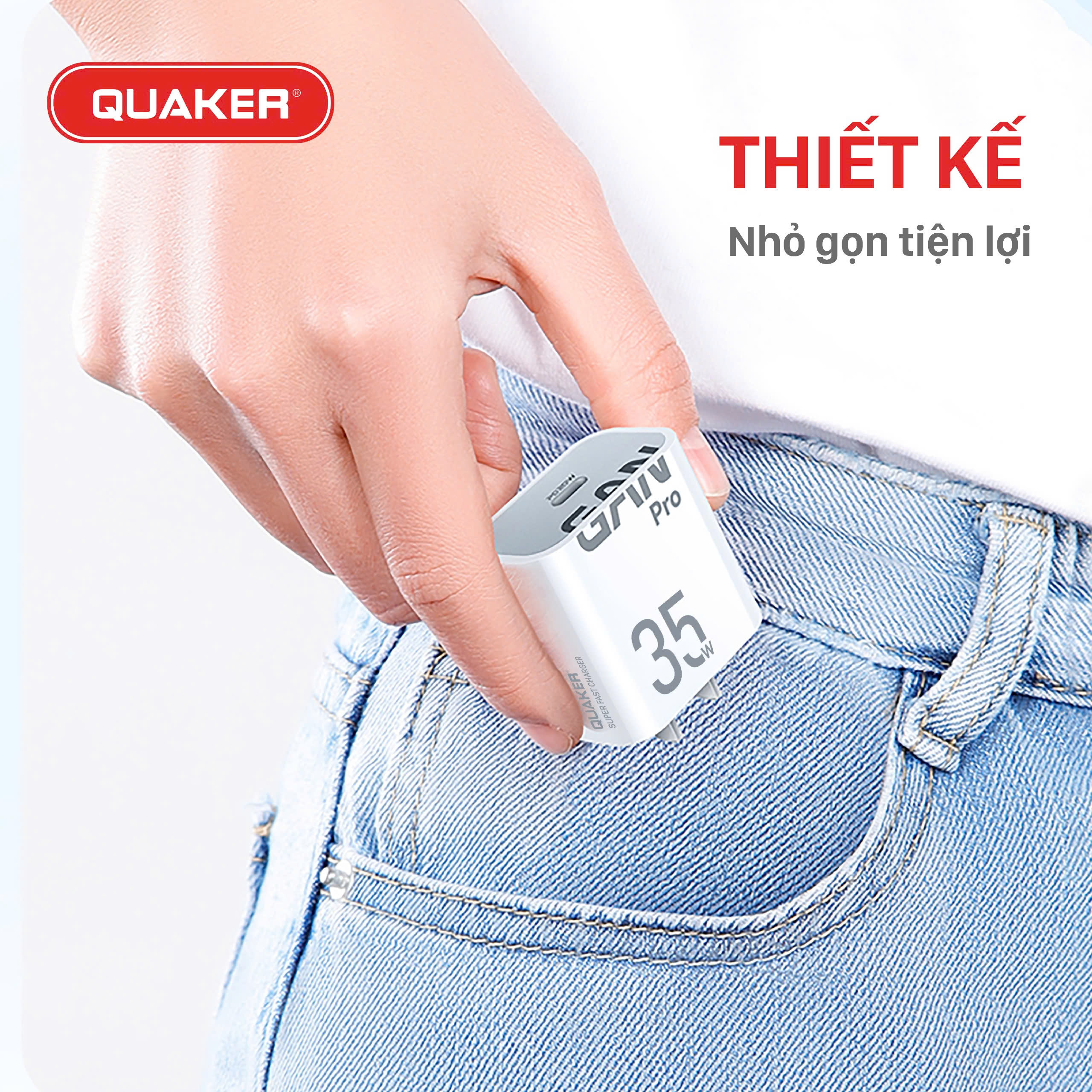 Củ sạc Quaker H06