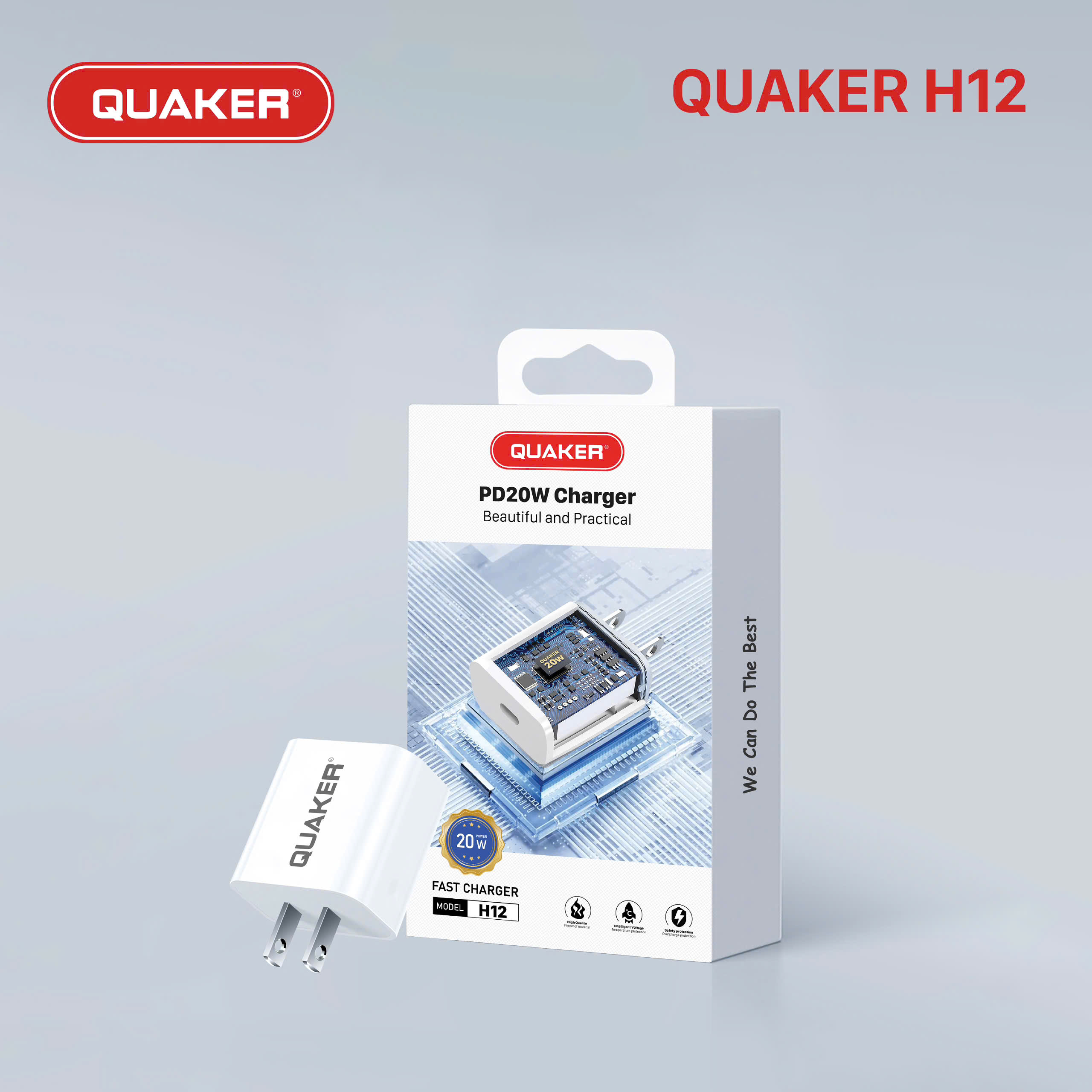 Củ sạc Quaker H12