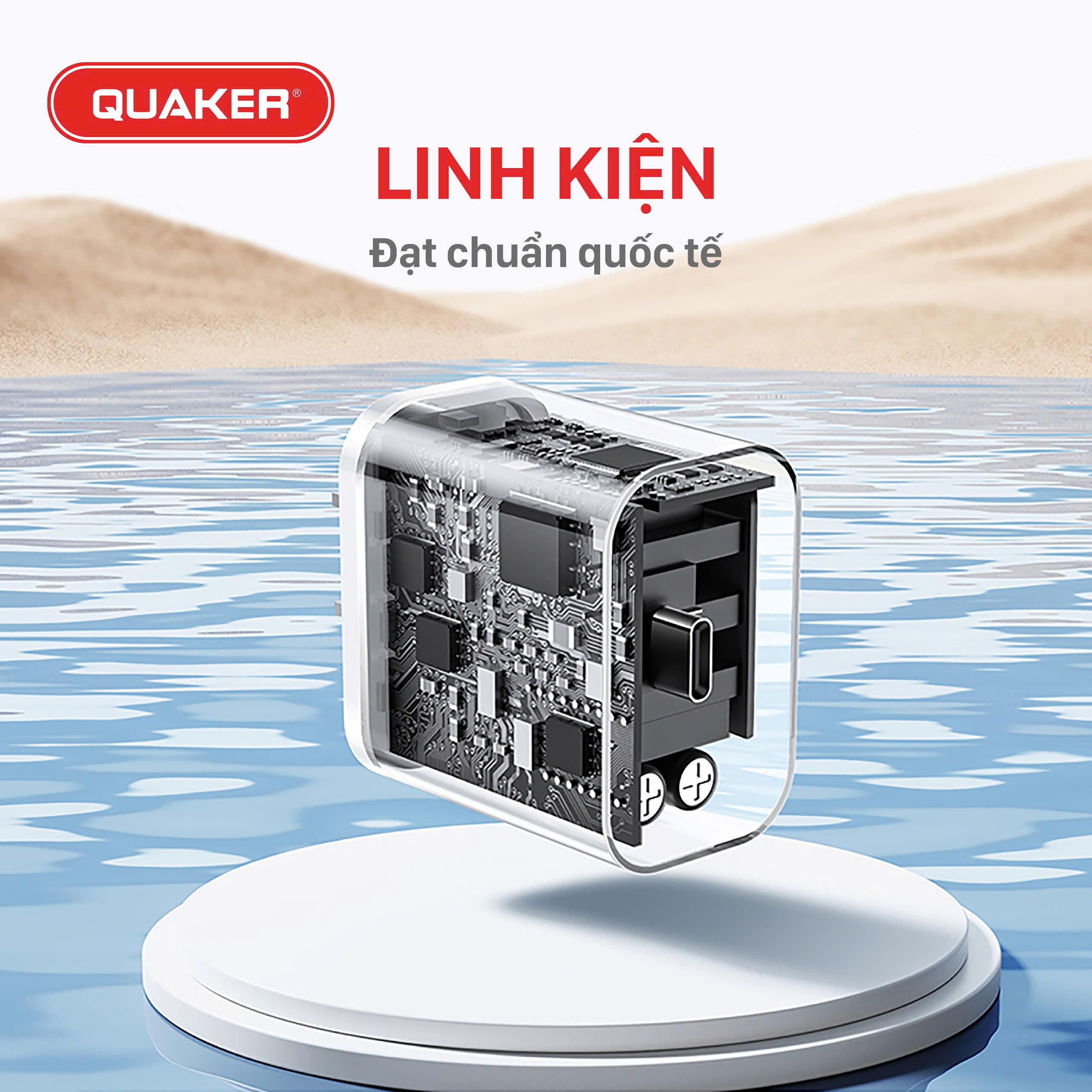 Củ sạc Quaker H01