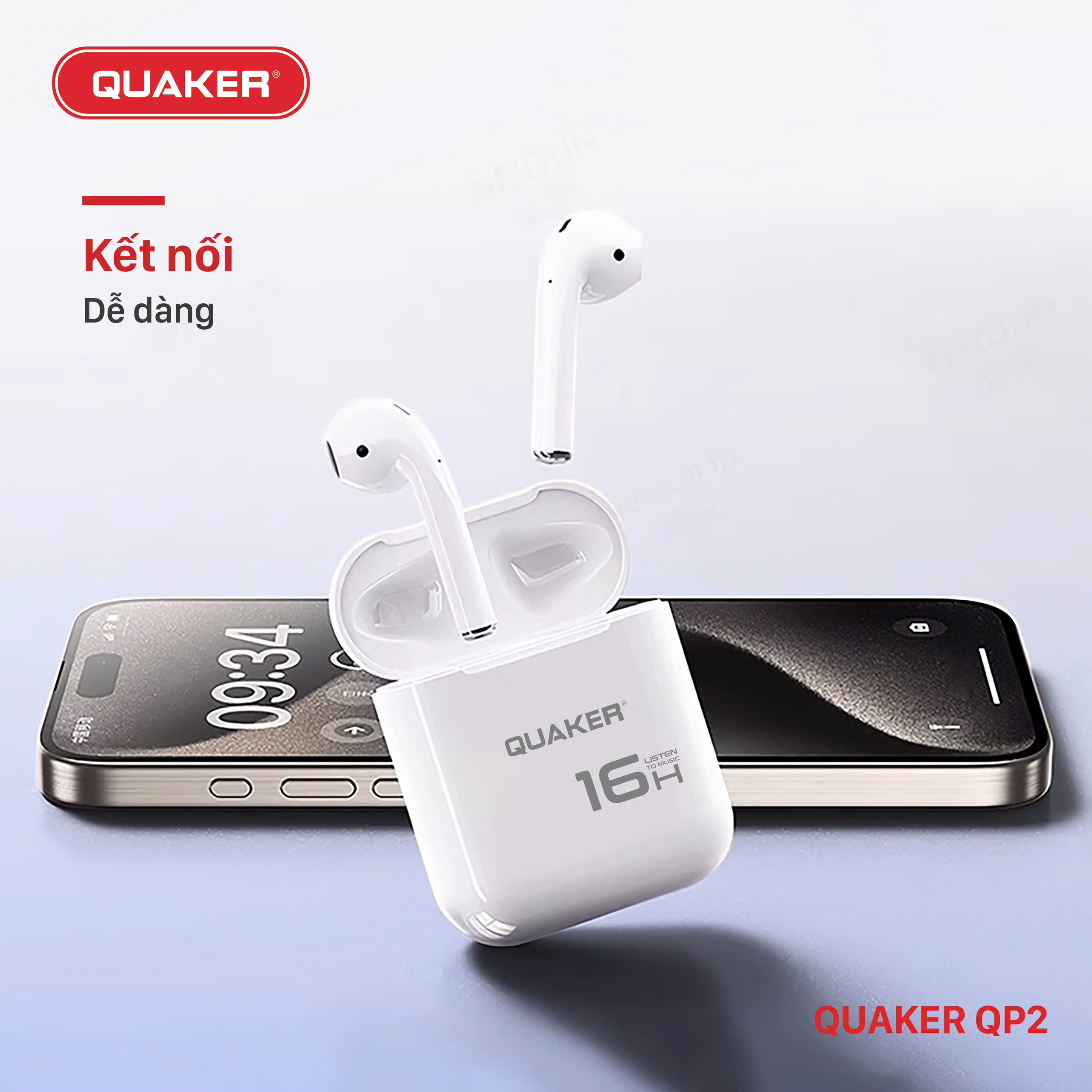 Tai nghe Bluetooh Quaker QP2
