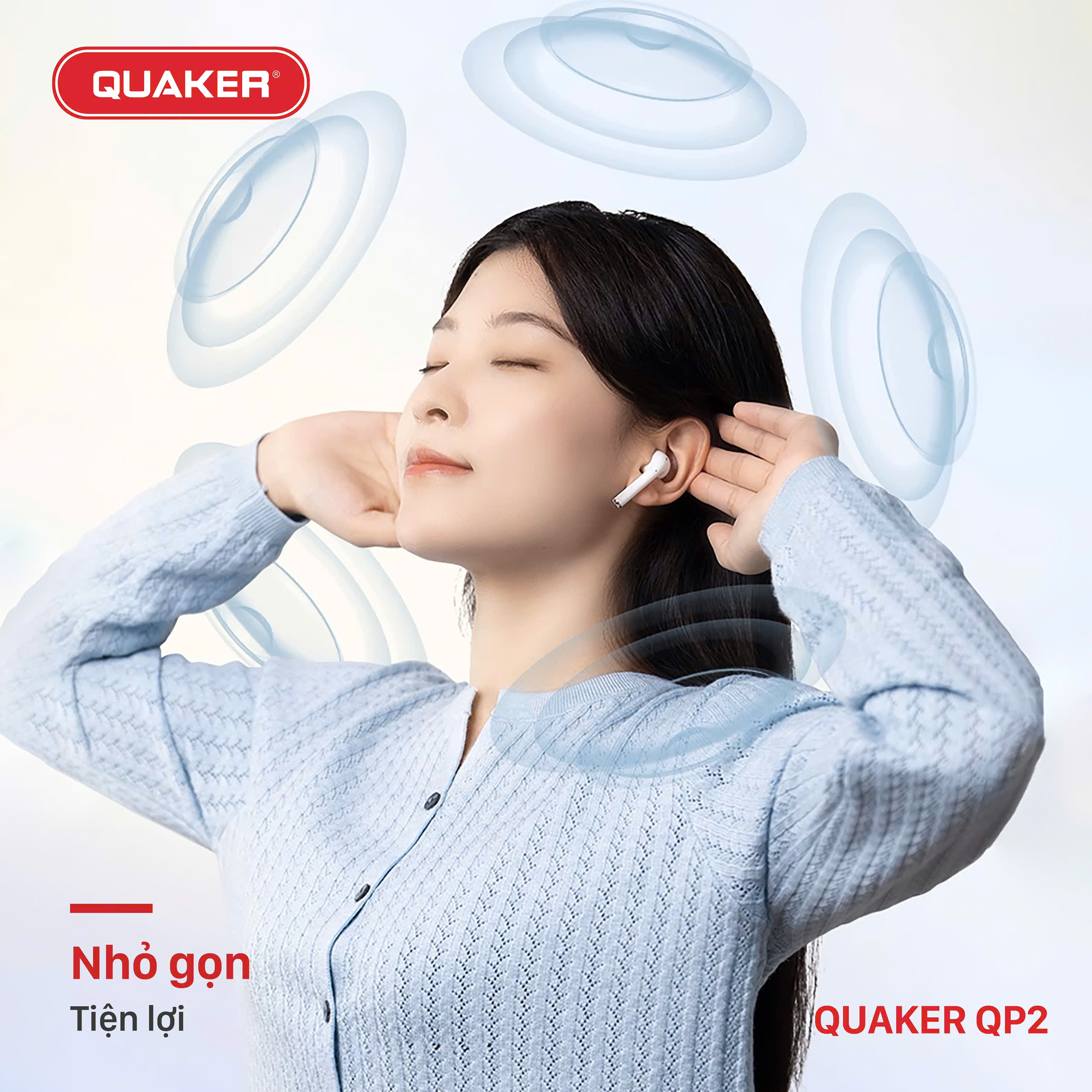 Tai nghe Bluetooh Quaker QP2