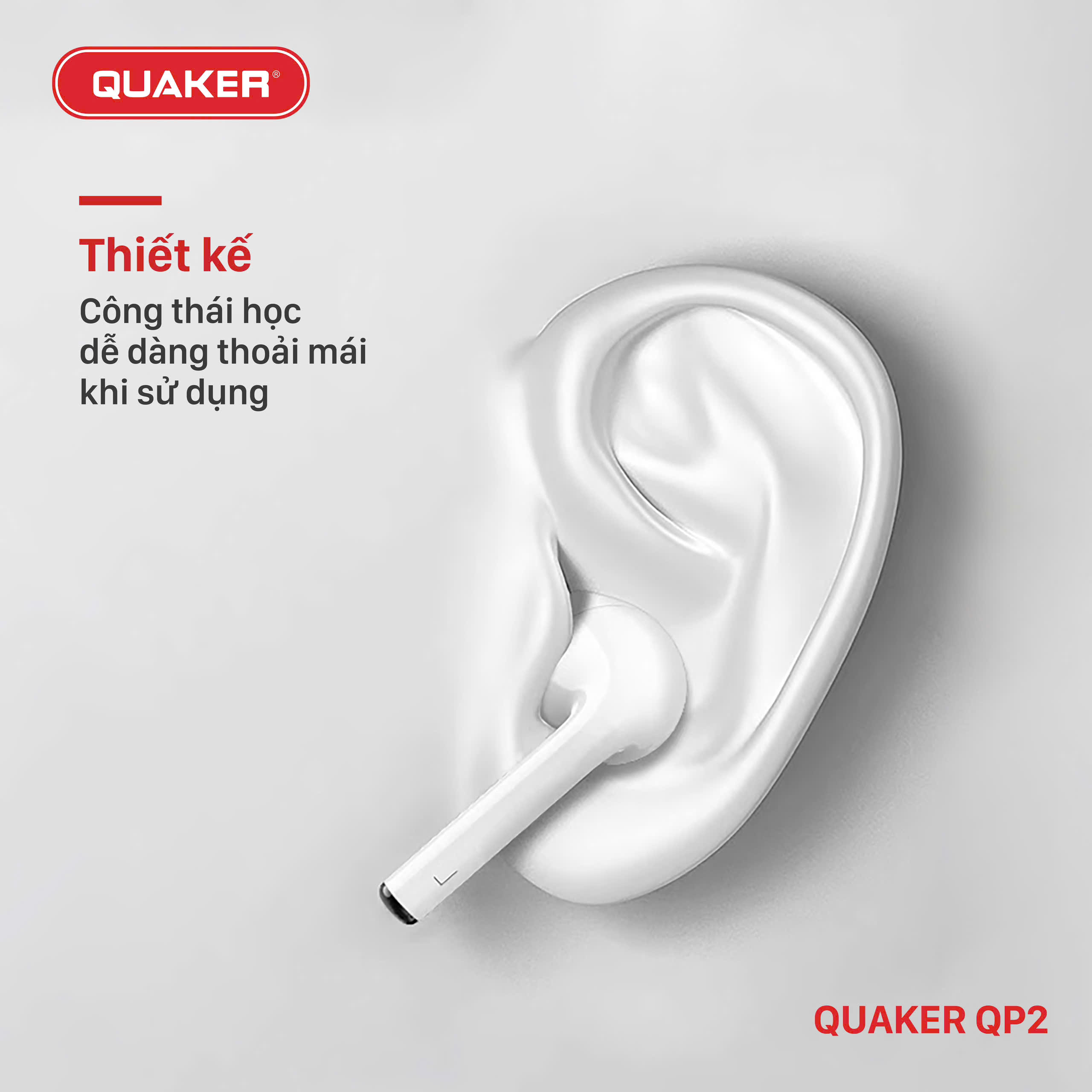 Tai nghe Bluetooh Quaker QP2