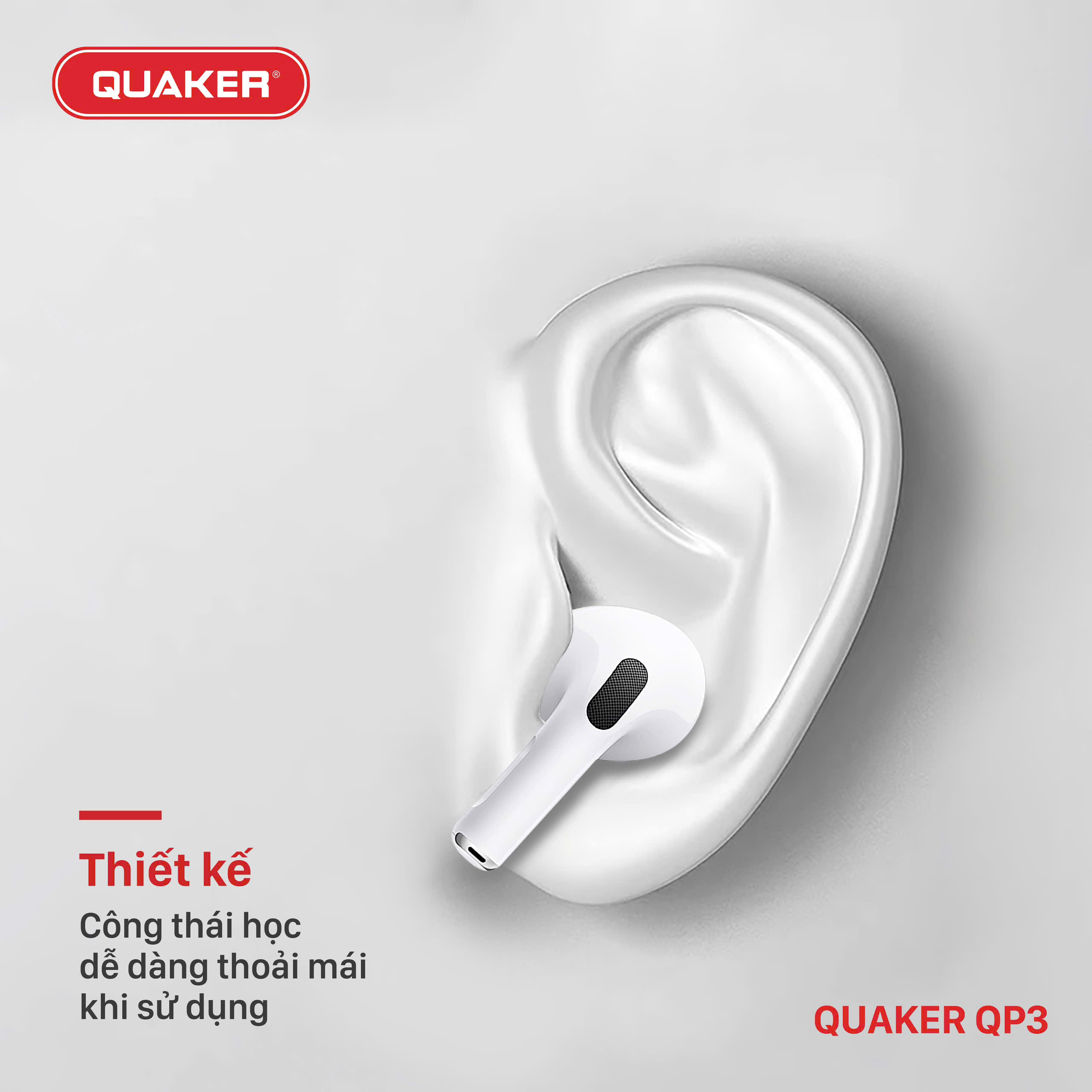 Tai nghe Bluetooh Quaker QP3