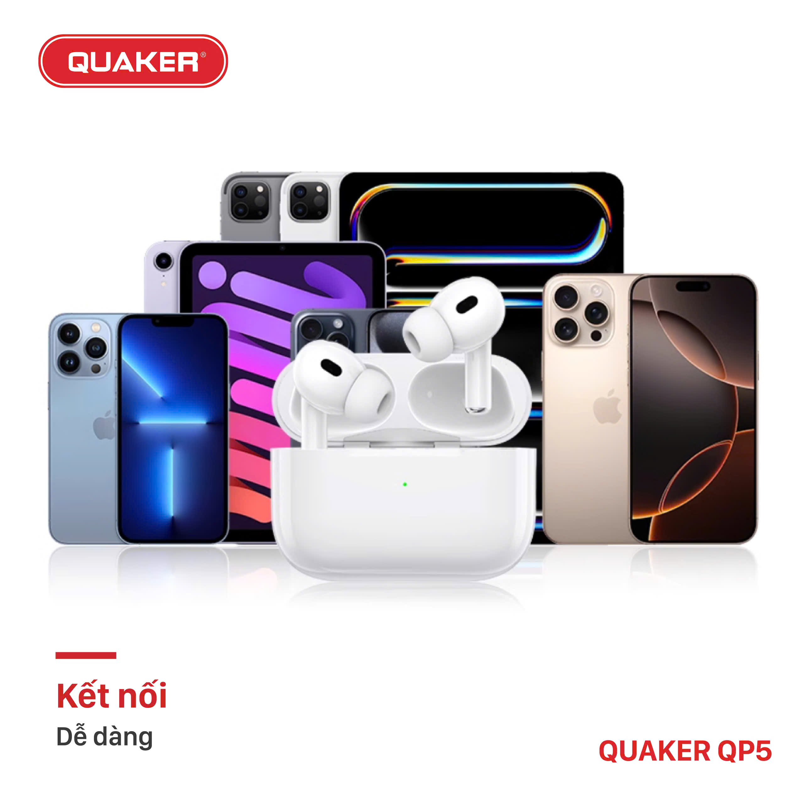 Tai nghe Bluetooh Quaker QP5
