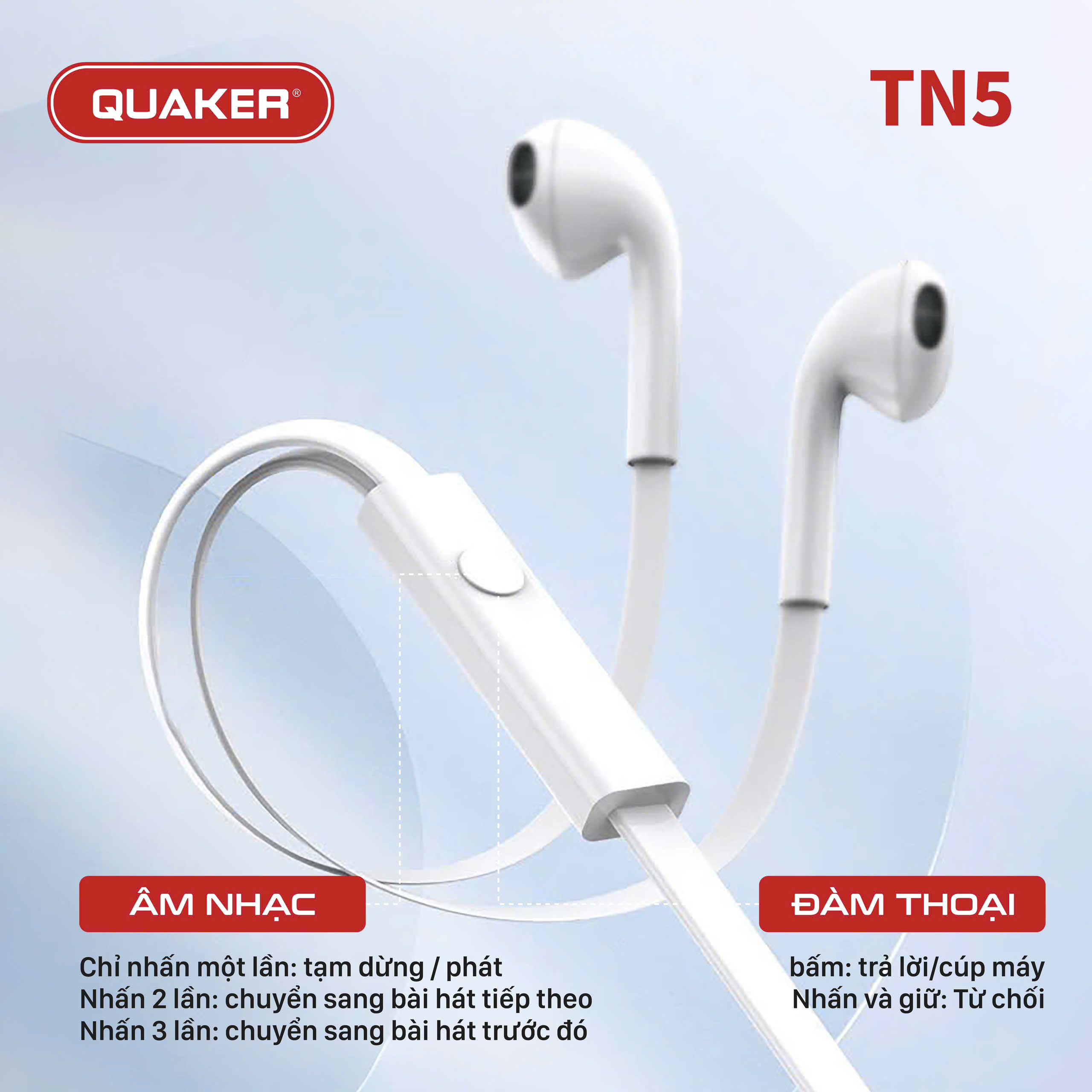 Tai nghe Quaker TN5