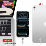 Cáp sạc Quaker A3 TypeC to TypeC - 60W