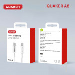 Cáp sạc Quaker A8 TypeC to Lightning - 27W