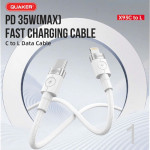 Cáp sạc Quaker X93 TypeC to Lightning - 100W