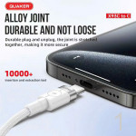 Cáp sạc Quaker X93 TypeC to TypeC - 100W