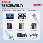 Cáp sạc Quaker X93 TypeC to TypeC - 100W