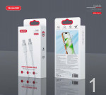 Cáp sạc Quaker X93 TypeC to TypeC - 100W