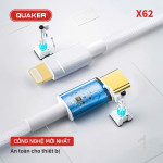 Cáp Sạc Nhanh Quaker X62 TypeC to Lightning - 35W