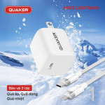 Bộ Sạc Quaker Min3 Lightning - 25W GaN Pro