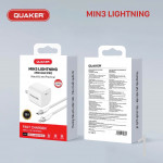 Bộ Sạc Quaker Min3 Lightning - 25W GaN Pro