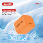 Củ Sạc Nhanh Quaker Min3 - 25W GaN Pro