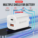 Bộ Sạc Nhanh Quaker Min2 Pro TypeC to TypeC - 57.5W GaN Pro8