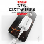 Bộ Sạc Nhanh Quaker Min2 Pro TypeC to Lightning - 57.5W GaN Pro8