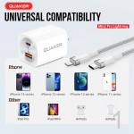 Bộ Sạc Nhanh Quaker Min2 Pro TypeC to Lightning - 57.5W GaN Pro8