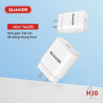 Bộ Sạc Nhanh Quaker H20 TypeC to TypeC H20 - 25W GaN & PPS