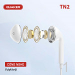 Tai Nghe Có Dây Quaker TN2 Jack 3.5mm