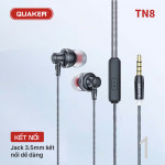 Tai Nghe Có Dây Quaker TN8 - Jack 3.5mm