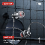 Tai Nghe Có Dây Quaker TN8 - Jack 3.5mm