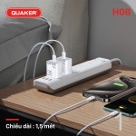 Cáp Sạc Nhanh Quaker H08 Type-C to Lightning - 35W PD