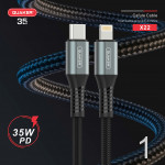 Cáp Sạc Nhanh Quaker X22 Type-C to Lightning - 35W
