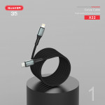 Cáp Sạc Nhanh Quaker X22 Type-C to Lightning - 35W