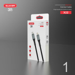 Cáp Sạc Nhanh Quaker X22 Type-C to Lightning - 35W