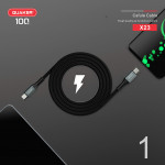 Cáp Sạc Nhanh Quaker X23 Type-C to Type-C - 100W