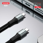 Cáp Sạc Nhanh Quaker X23 Type-C to Type-C - 100W