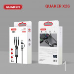 Cáp Sạc Nhanh Quaker X26 5in1