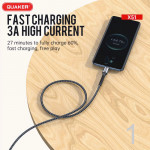 Cáp Sạc Dù Nhanh Quaker X51 - 3A