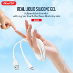 Cáp Sạc Silicon Quaker X69i