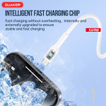 Cáp Sạc Silicon Quaker X69M