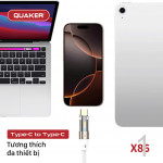 Cáp Sạc Nhanh Thông Minh Quaker X86 - 100W PD