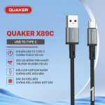 Cáp Sạc Dù Quaker X89 - 5A
