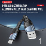 Cáp Sạc Quaker X90C USB To Type-C - 6A