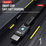 Cáp Sạc Quaker X90C USB To Type-C - 6A