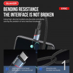 Cáp Sạc Quaker X90C USB To Type-C - 6A