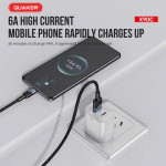 Cáp Sạc Quaker X90C USB To Type-C - 6A