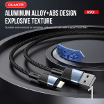 Cáp Sạc Quaker X90C USB To Lightning - 6A 1M